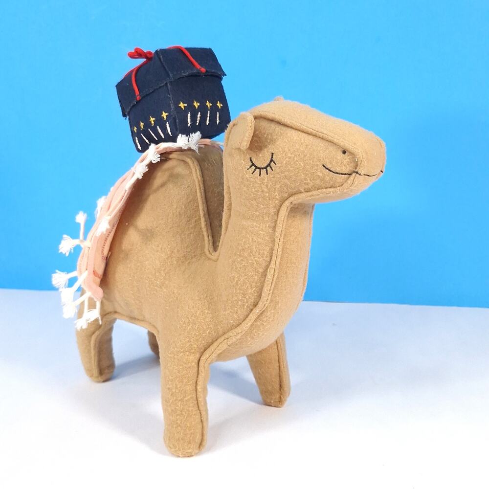 Hallmark 2021 Kindness Camel Felt Plush Christmas Decoration with Gift Box